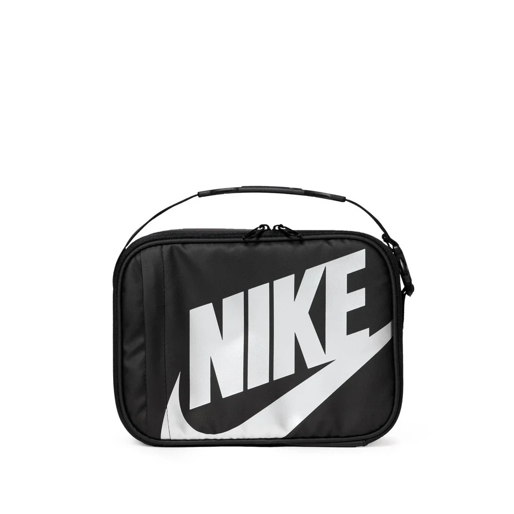Nike  Hard Shell Insulated Lunch Box Black/Silver Swoosh NEW